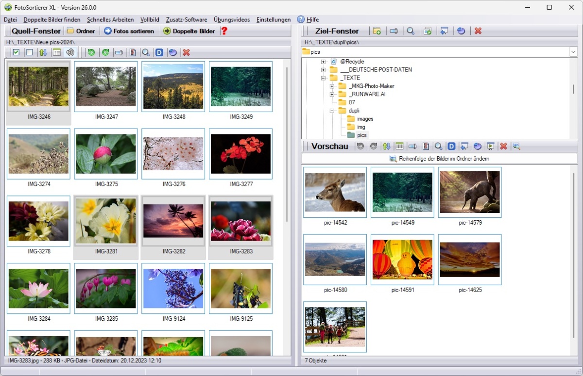 doppelte Bilder finden