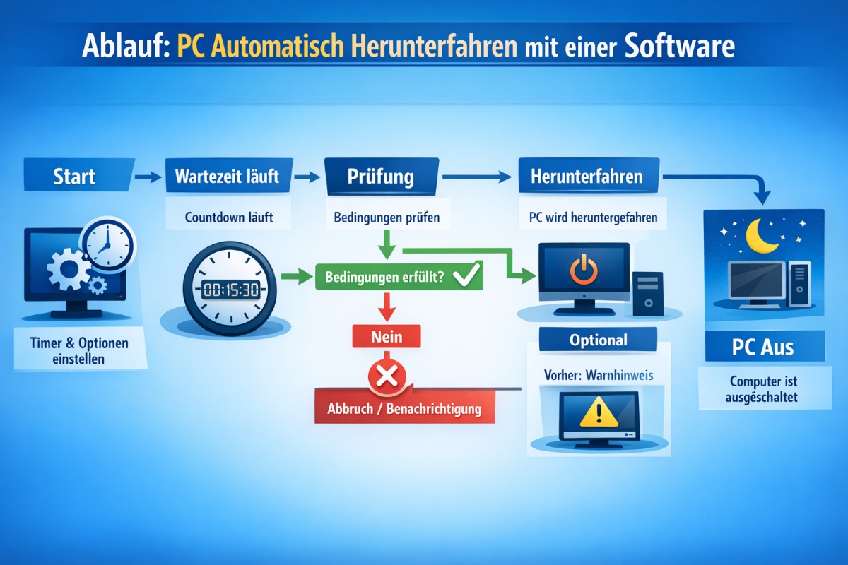PC automatisch herunterfahren