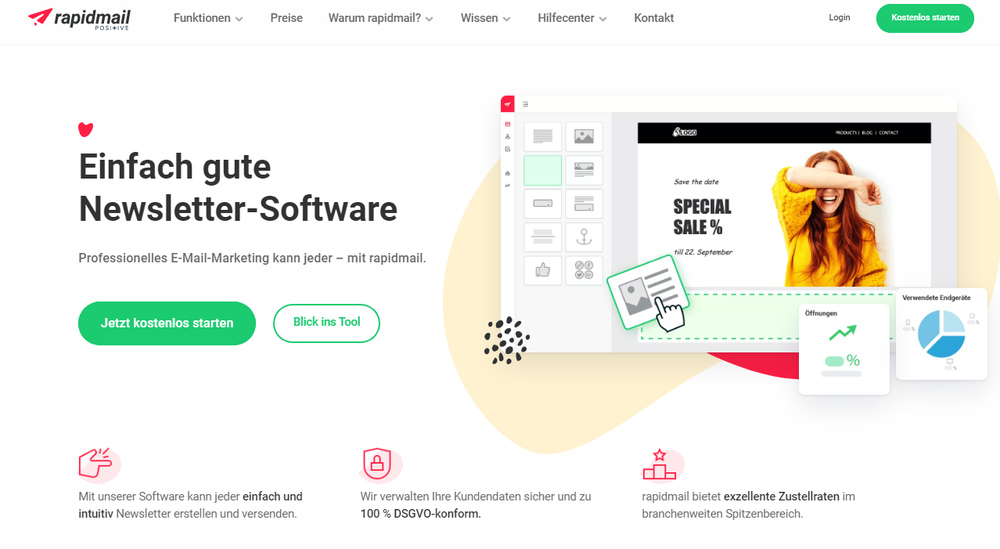 rapidmail Newsletter-Tool