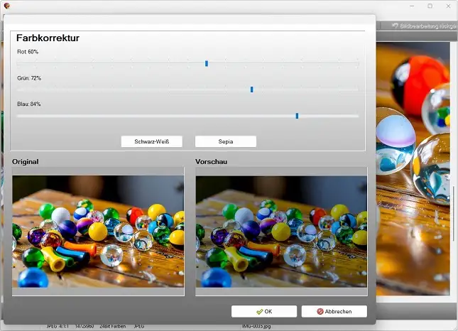 Kostenloses deutsches Bildbearbeitungsprogramm