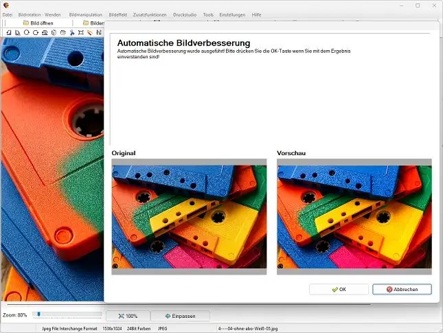 Leichtes Bildbearbeitungsprogramm ohne Abo