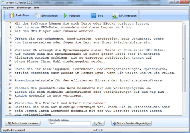 Text to Speech Software deutsch