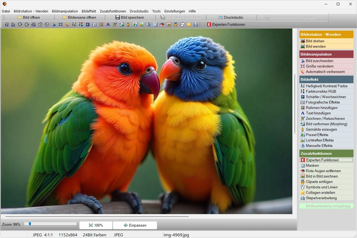 FotoWorks XL 2 Bildbearbeitungsprogramm für Windows