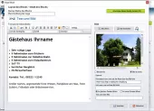 Homepage erstellen Programm - Eingabe der Metadaten