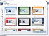 Webseite Erstellen Programm - Auswahl der Templates