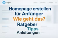 Homepage erstellen für Anfänger