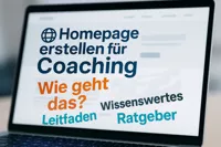 Homepage erstellen für Coaching