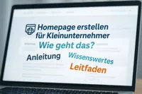 Homepage erstellen für Kleinunternehmer